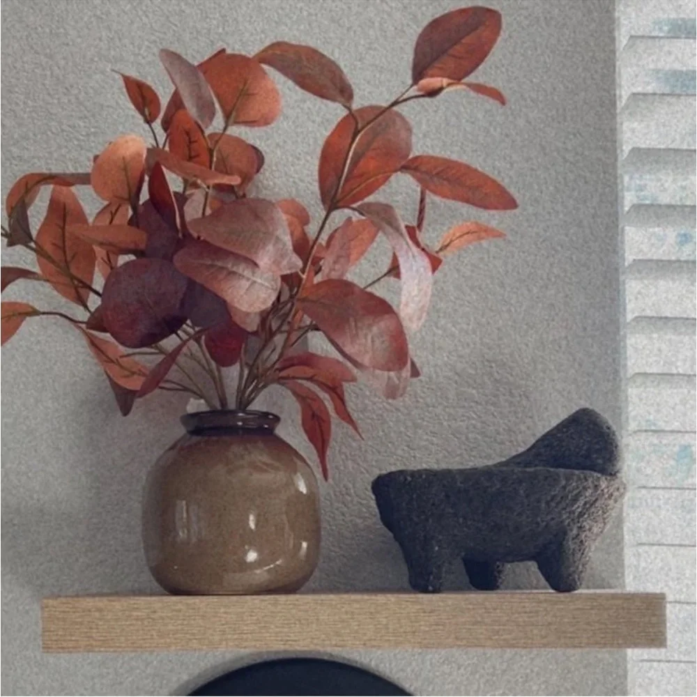 Hearth & Hand Magnolia Rusted Silver Dollar Eucalyptus Fall Arrangement